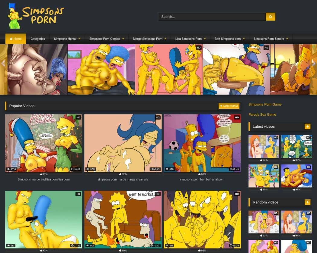 Unlimited Simpsons Porn