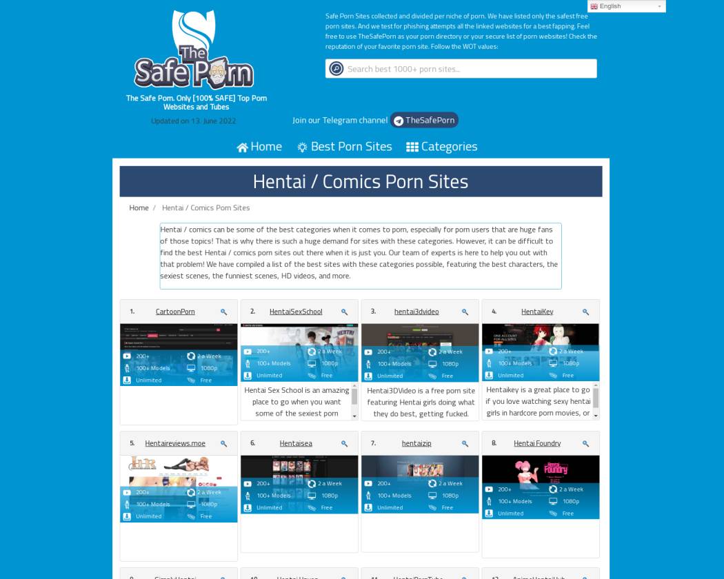 Safe Porn Movies - The Safe Porn Porn Lists Site Hentai / Comics Porn Sites - The Safe Porn  Top Porn Websites 2020 - HentaiDir
